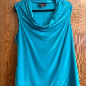 Dana Buchman Teal Blouse